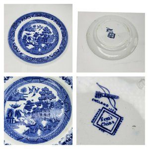 Ridgway England Engraved 1832 Semi China Plate